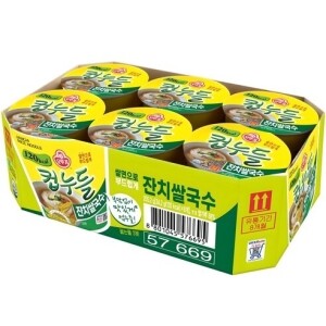OTOKI Cup Noodle Janchi Rice Noodle 6ea, 205.2g