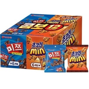 Orion Combo Miz & Chok Chok Chip Cookie Mini Set 12 Packs, 522g