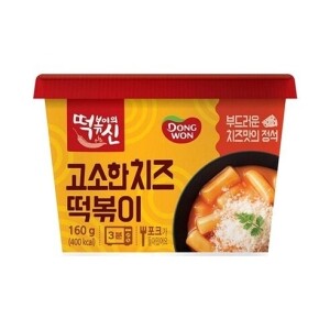 Dongwon The God of Tteokbokki Savory Cheese Tteokbokki, 160g